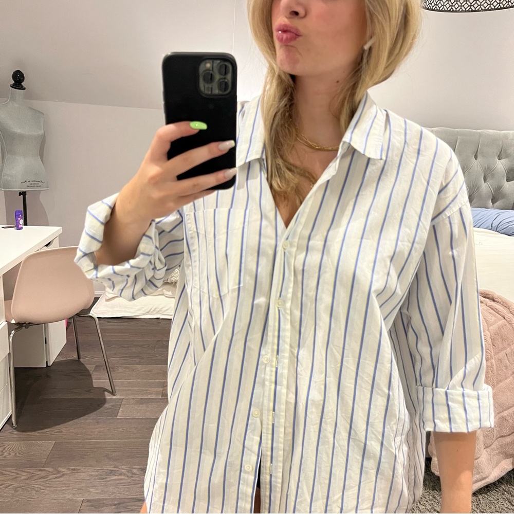 Wilfred Free Relaxed Button Down - Picture 1 of 2